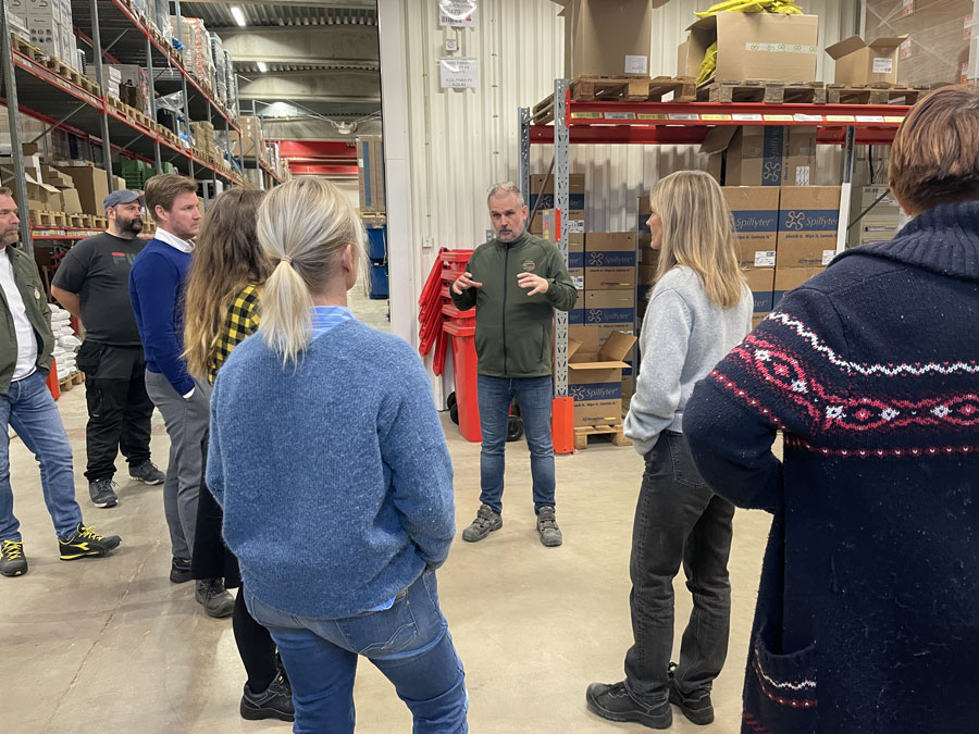 Information på Witre lager om 5S effektivisering.